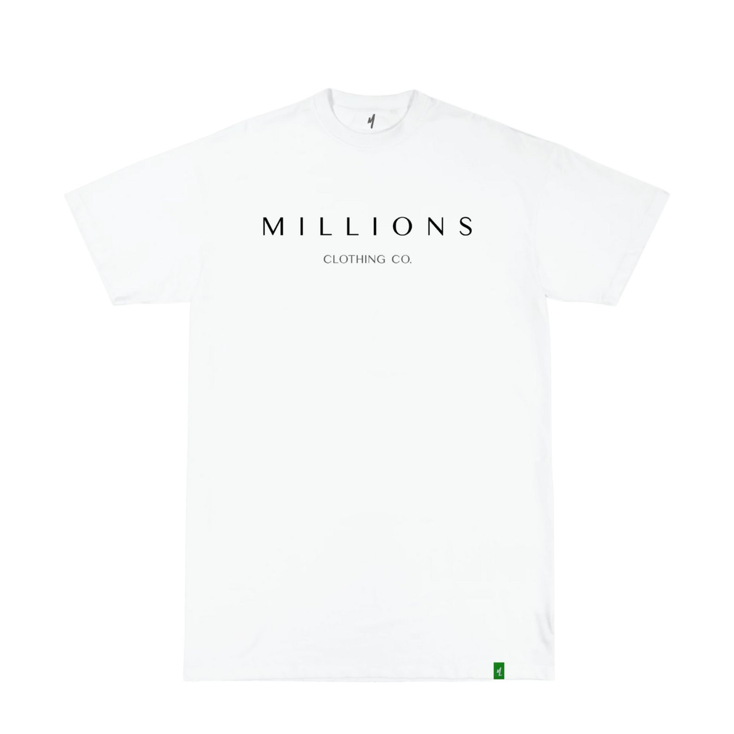 Millions Classic Tee (White)