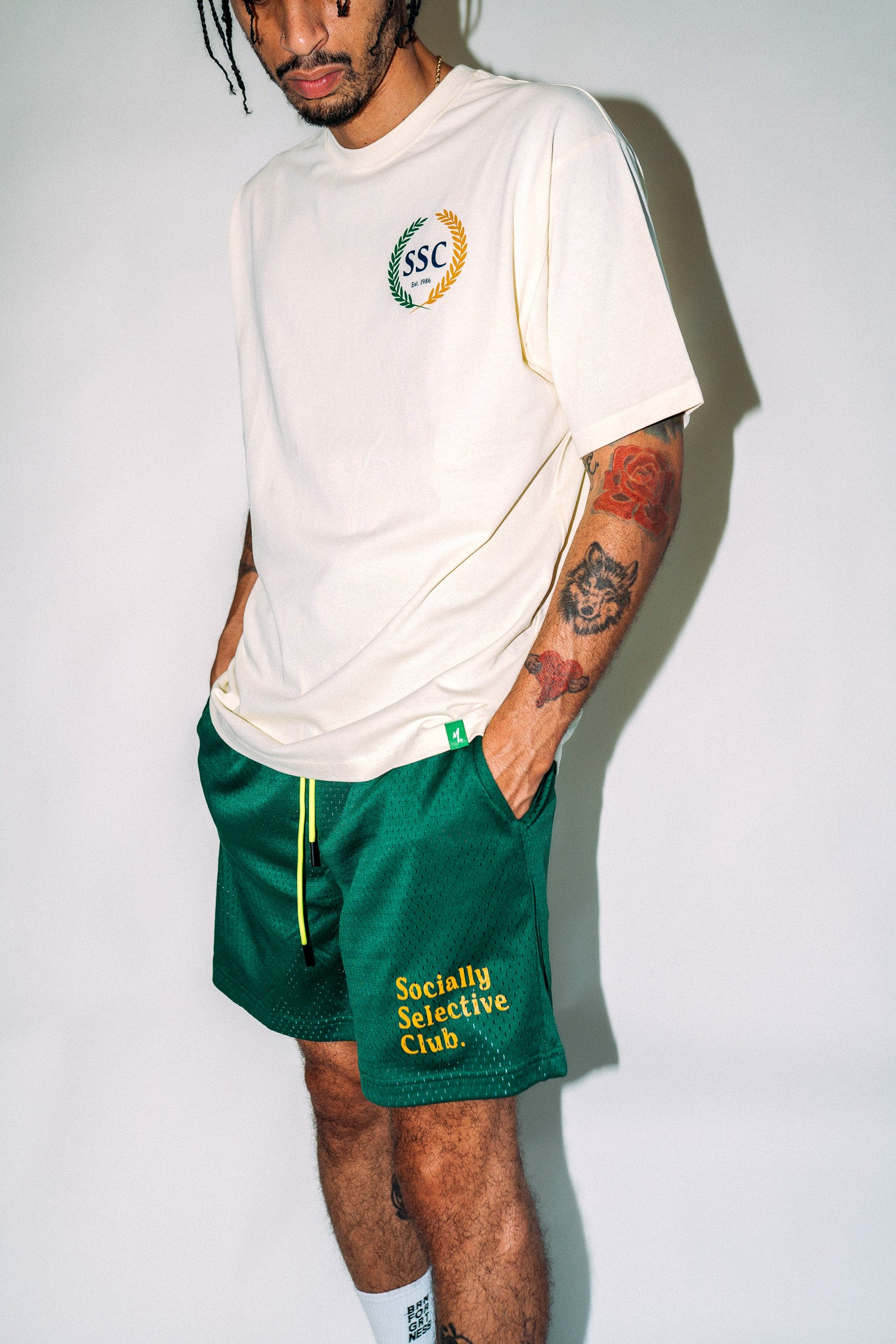 Socially Selective Tee (Cream)