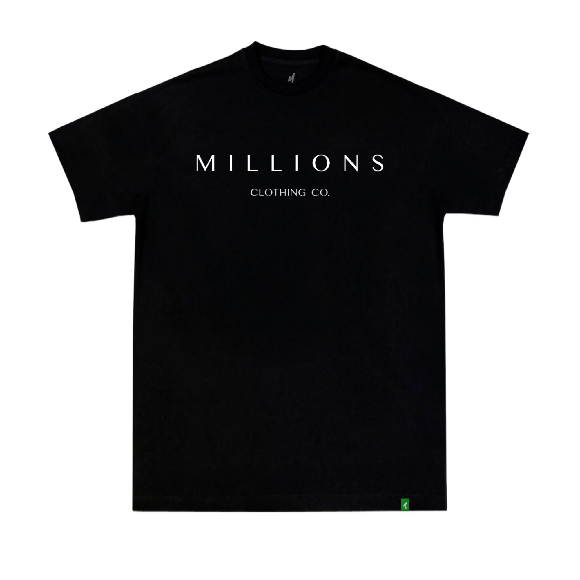 Millions Classic Tee (Black) – Millions Co.