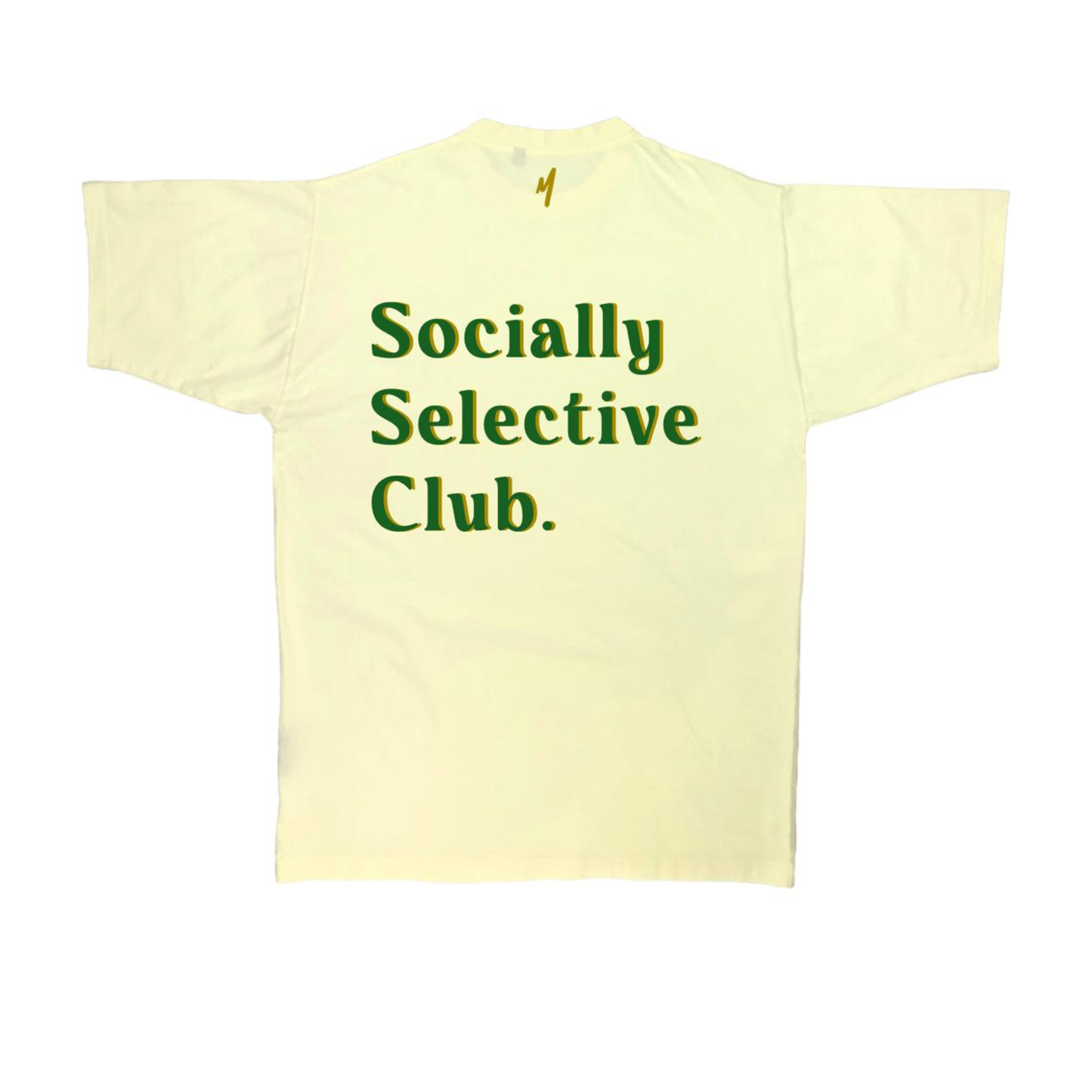 Socially Selective Tee (Cream)