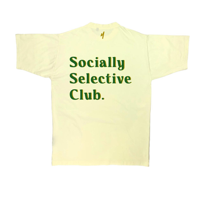 Socially Selective Tee (Cream)