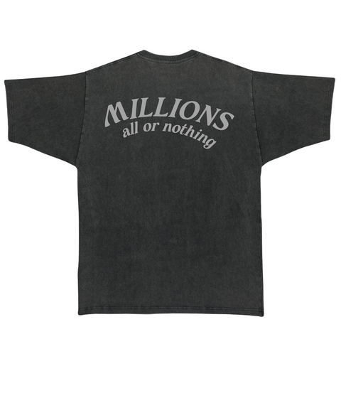 ALL OR NOTHING TEE Vintage Wash (Oversized)