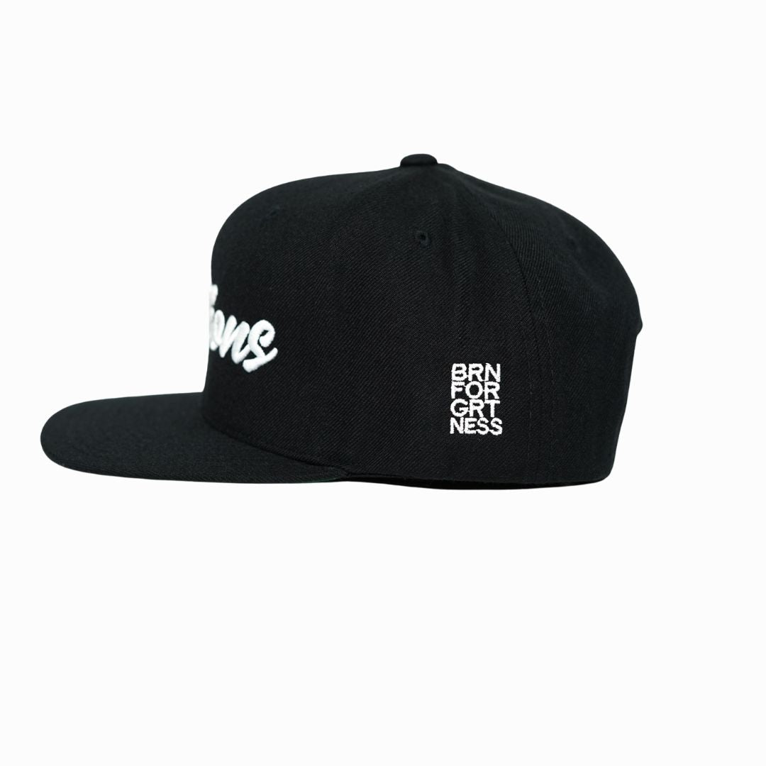 Millions Script Snap Back Hat