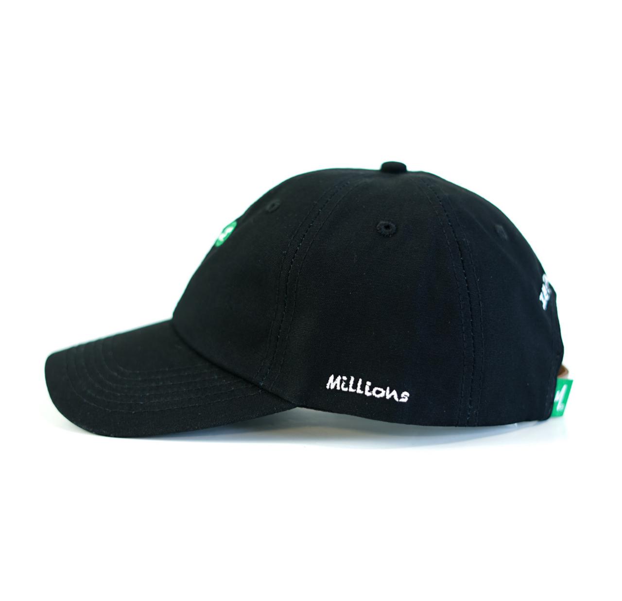 Millions Dad Hat (Black)