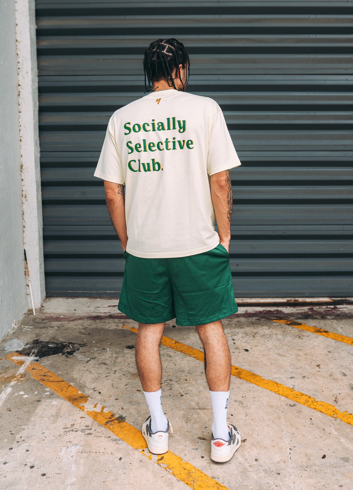 Socially Selective Tee (Cream)